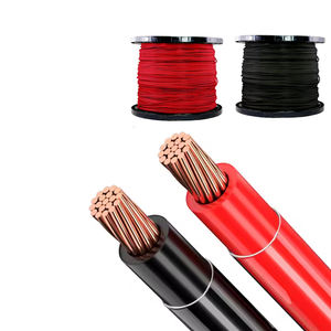 600V 14 10 8 6 4 Awg <span class=keywords><strong>2</strong></span>/0 rame THHN THWN-<span class=keywords><strong>2</strong></span> da costruzione filo cavo 500Ft 12 gauge nero incagliato in rame filo elettrico - Product Image 1