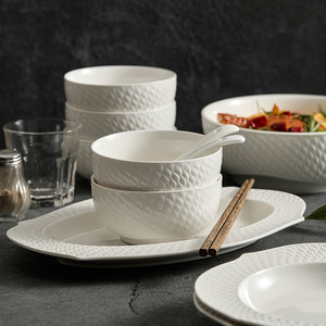 Scandinavian Style Luxury Household Ceramic Tableware <b>Set</b> Wedding Suitable Bowl Plate Mug Stoneware <b>Dinnerware</b> Gift <b>Set</b> - Product Image 1