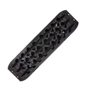 Hando Herstel Tractie Board Truck Tire Ladder Matten 4WD Off-Road Zand Modder Sneeuw Herstel Zwart