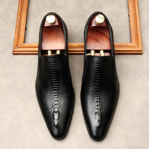 Chaussures en cuir pour hommes, chaussures de ville haut de gamme, chaussures de cérémonie, chaussures respirantes pour hommes, mode masculine, pointures 35-46 - Product Image 3