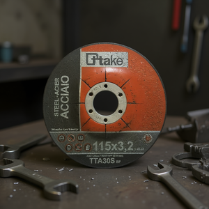 TTAKE ใบเจียรแบบโค้ง 125x6.5 มม. สำหรับเจียรเหล็ก ตัด และเจียรโลหะ - Product Image 3