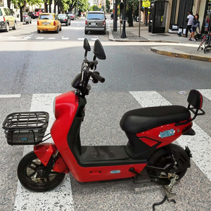 Vélo électrique urbain 750W 48V, cadre en acier, moteur <span class=keywords><strong>sans</strong></span> balais avec écran numérique et <span class=keywords><strong>assistance</strong></span> au pédalage, porte-bagages – Pneus larges pour adulte - Product Image 1