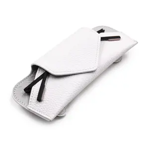 Bestpackaging personalizzato leggero in pelle PU occhiali da vista clip bag occhiali da sole custodia clip in supporto per occhiali da auto - Product Image 1