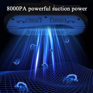 Équipement de dépoussiérage sans fil 10000PA en gros avec lumière UV, aspirateur portatif anti-acariens pour hôtel, autonomie 120 min - Product Image 2