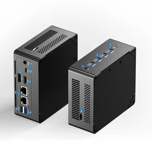 New 12Th Gen Mini PC NUC Win11 Intel N305 Processor 16Gb DDR4 512Gb Pocket 12V Dual Lan Mini Computer