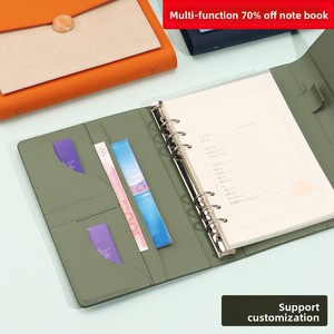 Bloc-notes personnalisable avec logo, <span class=keywords><strong>pages</strong></span> A5 détachables, ensemble cadeau épaissi pour les notes de réunion - Product Image 2