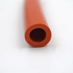 Flexibles hitzebeständiges weiches robustes Rohr mit Farbe Silikon-Gummibohr