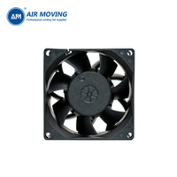 Ventilateur axial EC AM8038HEC 80x80x38mm, ventilateur axial 8038, moteur de refroidisseur d'air EC 220V, ventilateur EC sans balais 8038
