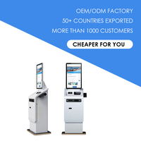 Self Service Cash Dispenser Banknote Acceptor Currency Exchange Machine Cash Payment Kiosk Self Bill Payment Kiosk Terminal
