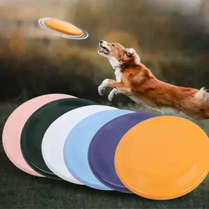 Factory Price Outdoor Durable Pet Flying Saucer Toy Dog Frisby For Puppy Training