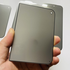 Nouveau protecteur d'écran de téléphone en verre trempé anti-espion 3D 9H, protecteur d'écran de confidentialité pour <span class=keywords><strong>iPhone</strong></span> Duo 18 <span class=keywords><strong>Pro</strong></span> Max - Product Image 2