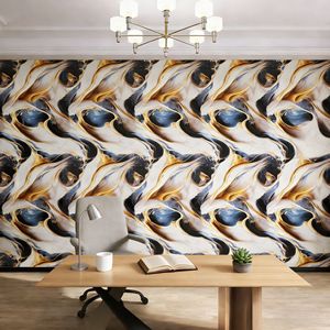 Lámina <span class=keywords><strong>de</strong></span> <span class=keywords><strong>Vinilo</strong></span> Autoadhesiva Impermeable y Antideslizante, Moderna, Brillante, Geométrica 3D, <span class=keywords><strong>para</strong></span> <span class=keywords><strong>Cocina</strong></span> Comercial, Hogar e Interiores - Product Image 5