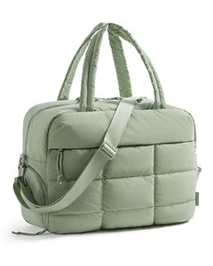 Quilted Nylon Puffer Tote <b>Bag</b> Personal Item <b>Bag</b> for Airlines <b>Overnight</b> <b>Bag</b> Gym <b>Bag</b> - Product Image 5