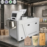 Impresora Renovix de Escritorio Mini de Una Sola Pasada, Impresora de Sobres, Impresora de Embalajes de Cartón, Máquina de Impresión de Bolsas con Alimentador Automático