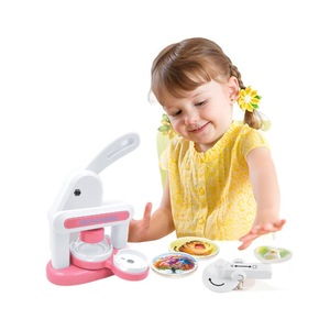 Badge Machine Card 2 DIY Badge Maker For <b>Kids</b> Home Use Refrigerator <b>Magnets</b> Stickers - Product Image 5
