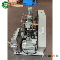 Compresor industrial sin aceite de 30KW Entrada de pistón de gas de óxido de carbono CO de bajo mantenimiento Salida de 0.05Bar Flujo de 25Bar 120Nm3/H