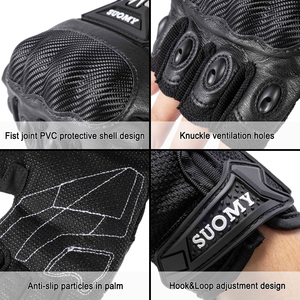 SUOMY <span class=keywords><strong>gants</strong></span> de moto demi-doigt rétro été respirant <span class=keywords><strong>gants</strong></span> de moto sans doigts femmes anti-dérapant PVC coque <span class=keywords><strong>vtt</strong></span> <span class=keywords><strong>gants</strong></span> équipement - Product Image 5