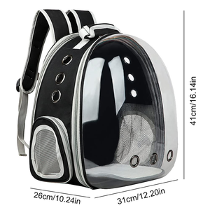<b>Cat</b> Bag Pet <b>Backpack</b> Out Portable Transparent Capsule Pet Bag Out <b>Cat</b> Supplies Breathable Shoulder Bag - Product Image 4