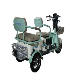 Triciclo Eléctrico de 3 Ruedas con Batería, Mini Scooter con 2 Asientos Ajustables para Pasajeros - Product Image 6