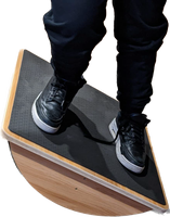 Youlike Core Strength Planche d'équilibre professionnelle en bois antidérapante pour la relaxation musculaire, utilisable sous le bureau