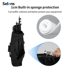 Bolsa de Almacenamiento Portátil Profesional para Trípode con Soporte para Micrófono |   <span class=keywords><strong>SSL2</strong></span>-SB_120 Correa de Hombro Acolchada Organizadora de 120 cm - Product Image 3