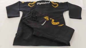 Kimono de Jiu-Jitsu Brasileño Personalizado con Bordado de Dragón, Kimono Duradero de Primera Calidad para Artes Marciales y Entrenamiento de MMA, Forro de Algodón - Product Image 2