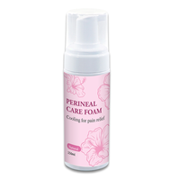 Mousse de guérison périnéale d'hamamélis 100ml pour soins post-partum soulagement de la douleur rafraîchissante et traitement des hémorroïdes essentiel après la naissance