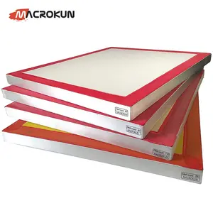 Silk aluminium frame with mesh for screen printing accessories