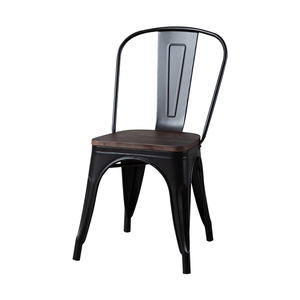 Mesa de Comedor de Madera y Hierro de Estilo Industrial Vintage Moderna y Sencilla para Muebles de Restaurante, Comida Rápida, Cafetería y <span class=keywords><strong>Bar</strong></span> - Product Image 5