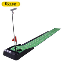 Hot Sale Hochwertige Golf praxis Profession elle Indoor Outdoor Putting Mat Kunststoff Base Ball Return Teppich Golf Training