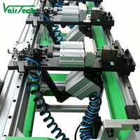 Machine de poinçonnage CNC à cinq cylindres, machine de production de grilles d'aération, ligne de production automatique CNC à positionnement haute efficacité