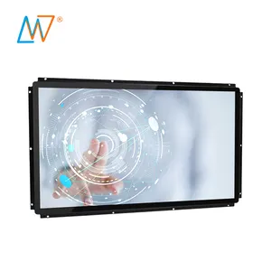 CNC industrial control Nano touch/IR touch/Capacitive multi-touch 55 inch LCD touch monitor with 1080p HD frull