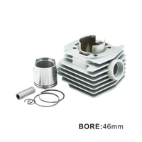 Kit de cylindre pour moteurs de moto MBK AV7 AV10, cylindre en céramique