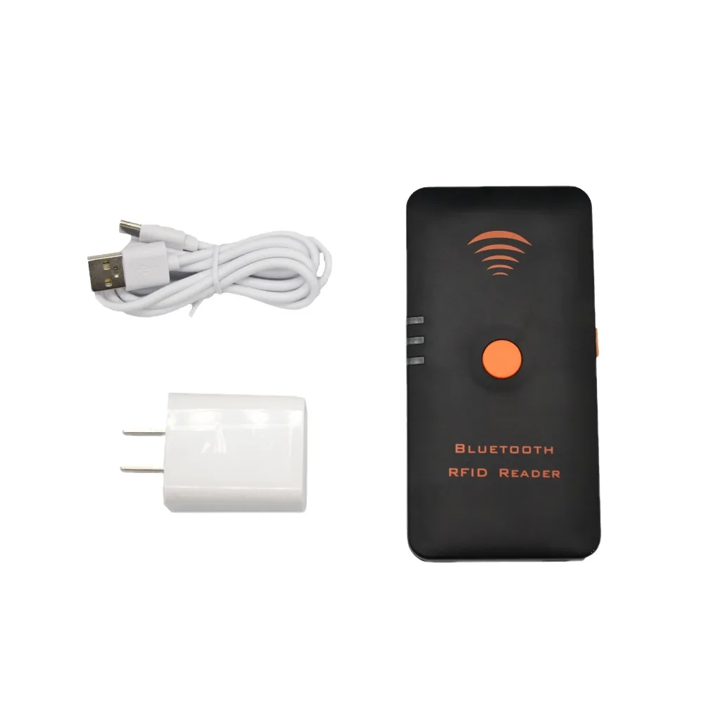 Silion Free Sdk Passive Mini Blue Tooth Reader For Animal Tag Scanner Handheld Long Range Portable Uhf RFID Reader