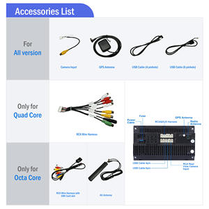 Autoradio Android 2 Din <span class=keywords><strong>Double</strong></span> Din Lecteur MP5 pour <span class=keywords><strong>Mitsubishi</strong></span> Series Autoradio Audio GPS Navigation WiFi - Product Image 4