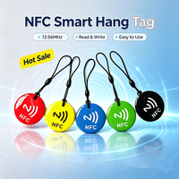 Etiqueta de Llavero Personalizada de PVC Epoxi, Impermeable, con Chip NFC, para Control de Acceso en Hoteles, Sistema de Gestión de Tarjetas de Regalo, Compartir en Redes Sociales