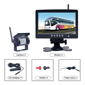 Sistema <span class=keywords><strong>di</strong></span> retromarcia per auto 2CH vista posteriore retromarcia HD retromarcia display bus <span class=keywords><strong>da</strong></span> 7 pollici telecamera <span class=keywords><strong>di</strong></span> sorveglia - Product Image 3