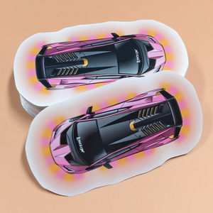 Calcomanías de vinilo troqueladas impermeables, brillantes y mate, para carcasas de teléfonos, portátiles, tabletas, patinetas, parachoques de coches, personalizadas, a prueba de agua. - Product Image 2