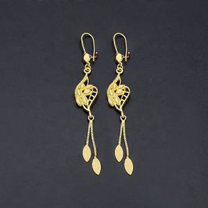 Jxx ต่างหูแฟชั่นทองเหลืองราคาดีต่างหูแฟนซีต่างหูห้อยต่างหูดีไซน์ใหม่เครื่องประดับผู้หญิง - Product Image 4