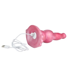 Dildo Telescópico Vibrador de Lobo Realista de Fantasía, Pene Artificial, Juguete Sexual para Masturbación Vaginal y Anal para Mujeres - Product Image 6
