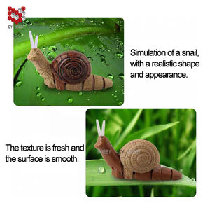 Jouet escargot électrique en plastique télécommandé infrarouge avec fonction 'Suivez-moi', portée de 10 m, autonomie de 20 minutes, prêt à l'emploi - Product Image 4