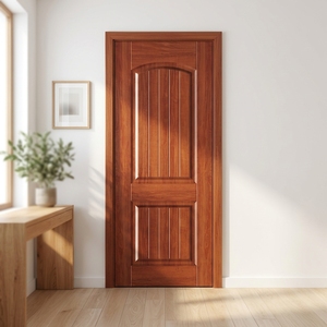 Porte intérieure en MDF/HDF plaqué, surface en PVC imperméable, design moderne, pour chambre et bureau, couleur personnalisable - Product Image 1