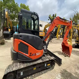 L'excavatrice hydraulique bien entretenue de terrassement a utilisé la mini excavatrice de Hitachi ZX50U dans la grande représentation à vendre - Product Image 4
