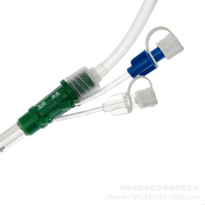 Disposable Abdominal Drainage Tube D Type Silicone Catheter With Drug Adding And Flushing Function Medical Grade - Product Image 2