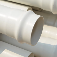 Tuyau PVC écologique de petit diamètre du fabricant, listes des diamètres 60mm, 70mm, 75mm, 110mm, 150mm (DN20-DN800mm) à vendre au Pakistan et au Kenya