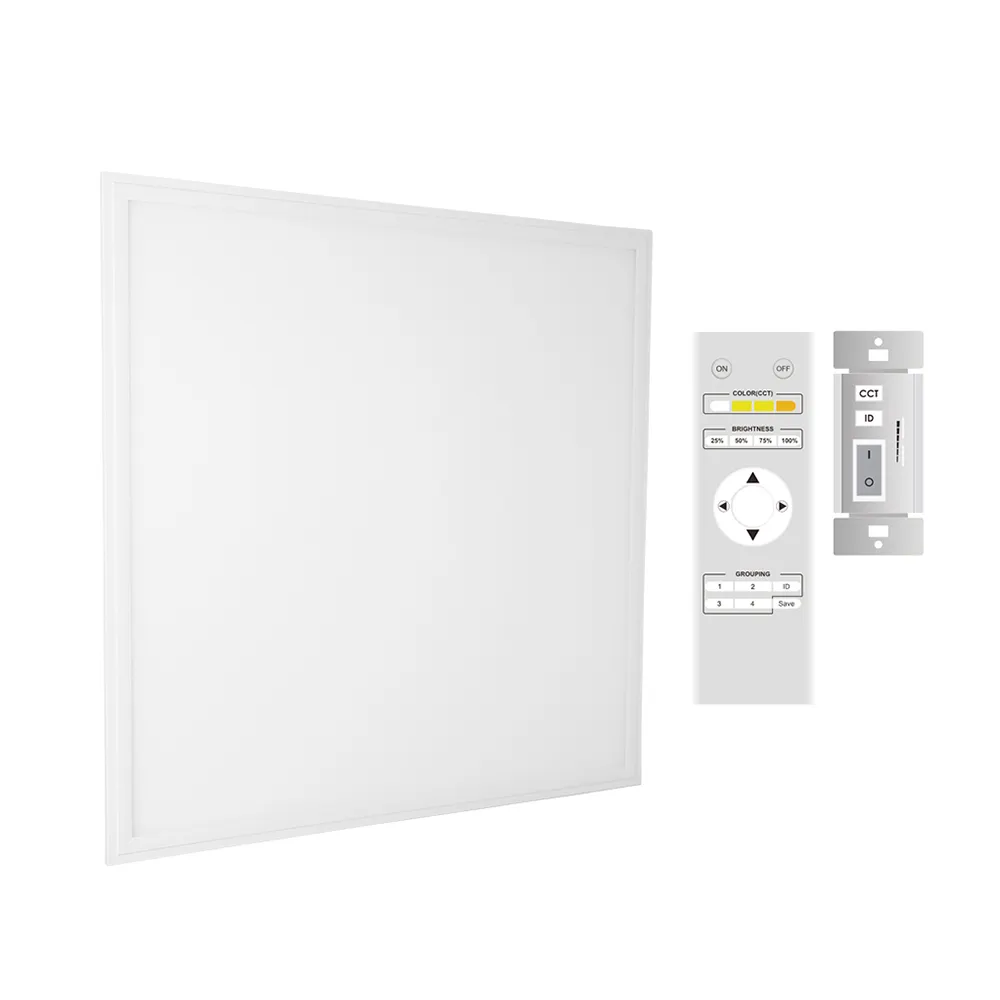 Custom CUL listed thin indoor 60X60 CCT changing Dimmable Led Lighting Panel