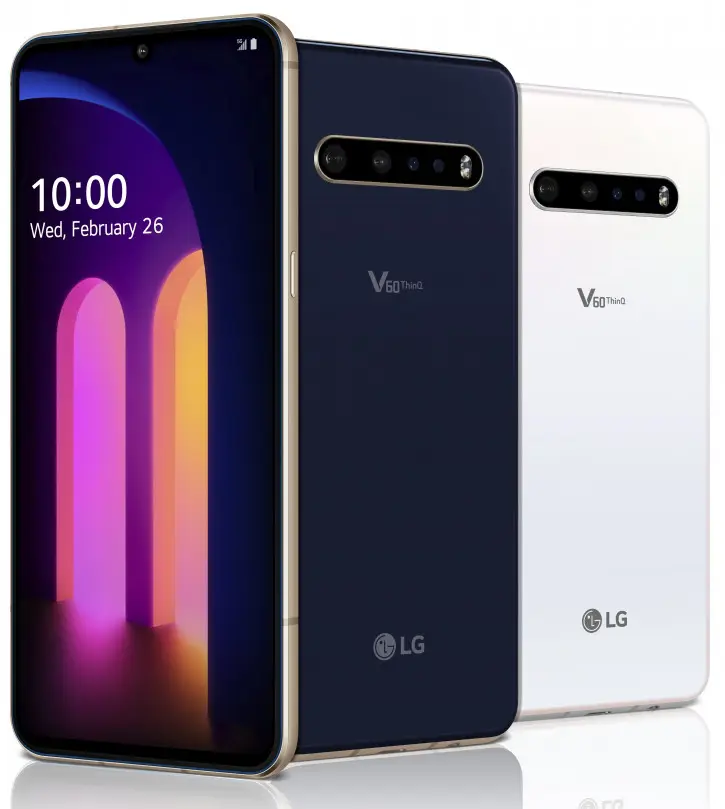 5G mobile phone for LG V60