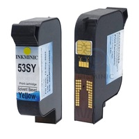 Cartouches d'encre couleur 11S+, 22S+, 26S+, 51S+, 53S+, 531S, 53SW, 53SY pour imprimantes portables en ligne Tij2.5 Sojet Elfin I IVS D H VI V1H V2