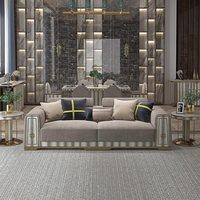 Set Sofa Kamar Tidur Lurus yang Dapat Dipindahkan, Desain Mewah Ringan Italia dan Cina Berkualitas Tinggi dengan Material Lainnya