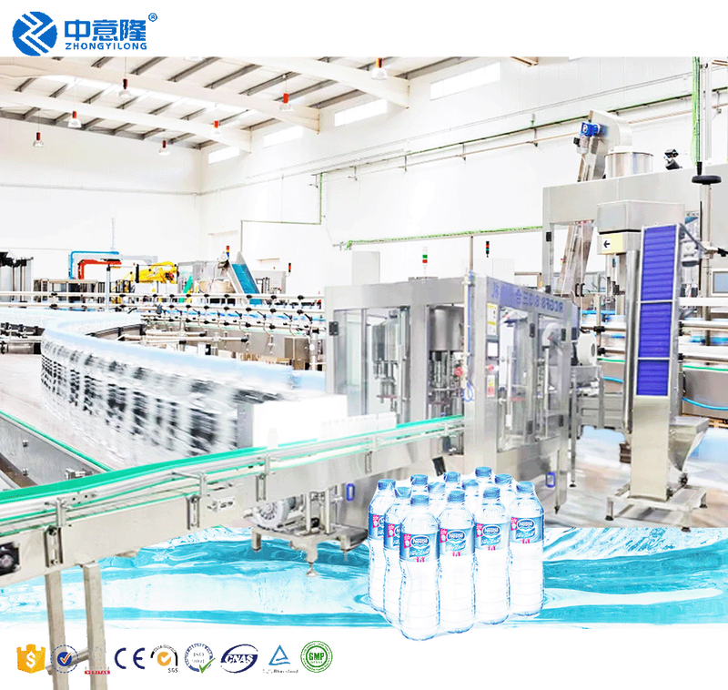 Turnkey New Mineral Water Filling Production
